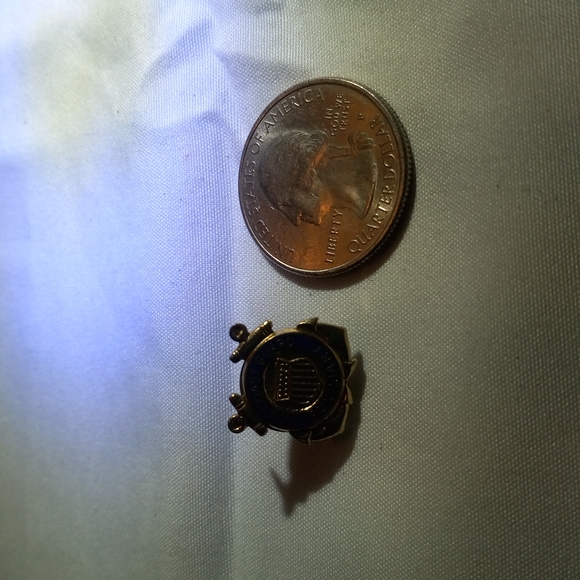 U.S. coast guard auxiliary pin - Picture 2 of 3